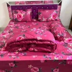 লাক্সারি টুইল কটন ৫ পিস কমফোর্টার সেট (Code: 101)