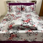 লাক্সারি টুইল কটন ৫ পিস কমফোর্টার সেট (Code:105)